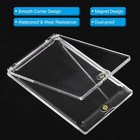 5pcs Magnetic Card Holders For 100pt Trading Cards Baseball Card Case Protectors