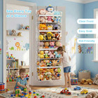 Heavy Duty Stuffed Animal Storage  4-tier Clear Extra Large Over The Door Organi