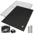 Cargo Net For Pickup Truck 2025 Travel Edition-4x6ft Bungee Net truck Tarp