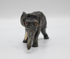 Gorgeous Antique Austrian Vienna Cold Painted Bronze Figure Of Elephant