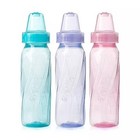 Evenflo Feeding Classic Tinted Plastic And Silicone Baby Bottles - 8oz 12ct
