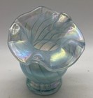 Westmoreland Glass Vase Blue 3 5 Inches
