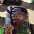 2016 Fingerlings Baby Monkey Pink Rose Glitter With Bonus Blanket New