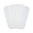 5pcs Cotton Cloth Baby Diapers Inserts Liners 3 Layers Reusable Newborn Nappy I