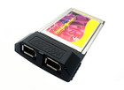 Firewire Ieee 1394 Pcmcia Cardbus 2 Ports 6-pin