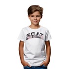 Messi G o a t  Arch Boys T-shirt In White Or Blue  Boy s Sizes 2t-xl  Brand New 