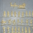 Vintage Lot 44 Cereal Prize Van Brode Around The World Plastic Figures W  Santa