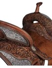 Western Barrel Racing Leather Wooden Tree Horse Saddle Racer Trail Equestrian