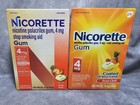 2x Nicorette Nicotine Gum 4mg Fruit Chill 100ct  200 Total  Stop Smoking Aid