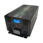 Home Power Inverter 3000w Pure Sine Wave 12v 24v To 120v Lcd Display Off Grid