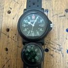 Victorinox Swiss Army Black Watch With Compass
