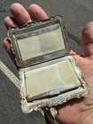 Antique Sterling Silver Wallet Card  Case 82 Grams Dated 1848 1898 1914 1923
