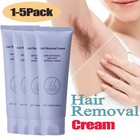 1-5pcs Permanent Hair Removal Cream Stop Hair Growth Cream For Women   Men 120g