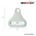 Boxer 2 Pack Seat Belt Harness Mounting Hardware Floor Anchor Steel Bolt On