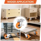 2 5 Inch Caster Wheels  Casters Set Of 4 heavy Duty Caster With Brake top Plate