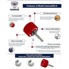 1 2-inch  3pc  Copper Pipe Cleaner For Power Drill   1 2    Tube Cleaning Brus