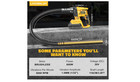 Handheld Concrete Vibrating Tool Compatible With Dewalt 20v Battery  600w Cordle