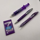 Vtg Zyprexa Olanzapine Pharmaceutical Drug Rep Pens Syringe Marker Post It Flags