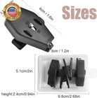 2pcs Universal Flexible Super Bright  Led Clip On Mini Book Reading Light 360 De