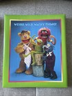 Vintage Hallmark Photo Album scrapbook  muppets   25 Pages New Unused W  Box