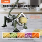 Vevor French Fry Cutter Stainless Steel Potato Vegetable Slicer Chopper 3 Blades
