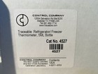 1x Traceable Refrigerator freezer Thermometer W 5ml Bottle    58 To 158  f Cal 2021