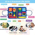 Toddler Busy Board Montessori Toys For Baby Boy Learning Sensory Board Xmas Gift