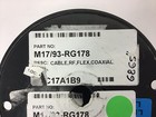 550 Feet M17 93-rg178 Mil-spec Silver Ptfe fep Shielded Rf Coaxial Cable 50-ohm