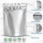 100pcs 5 Mil Mylar Bags For Food Storage With Oxygen Absorbers 300cc And Labels
