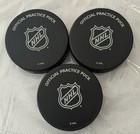 2019 Kraft Hockeyville Calumet Mi Nhl Official Practice Hockey Pucks Lot Of 3