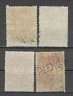 Kingdom Yugoslavia Croatia Serbia Slovenia - 4 Used Revenue  Fiscal Stamps