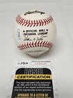 Barry Bonds Signed Rawlings Official National League Baseball Jsa Coa Giants 