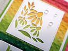 Stampin  Up  Card Kit - Spring Corners - All Inclusive Set Of 6 Cards