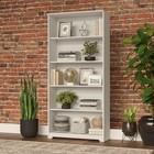 Bush Furniture Tall 5 Shelf Bookcase  Large Open Bookshelf  Sturdy Display Ca   