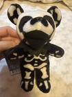Grateful Dead Crazy Fingers Skeleton Beanie Bear Liquid Blue 7    Plush Vintage