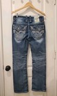 Rock Revival Mens Arlo Slim Boot Jeans Medium Wash Size 30