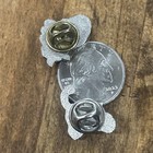 Vintage Rare Set Of 2 Silver Tone Cat Pins