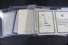 5 German World War Ii Wwii Double Sized Kia Military Soldier Death Cards