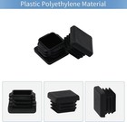 1  1x1 Square Tube End Cap Plastic Plugs 12pcs  1 x1  1 Inch Tubing   