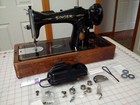 1952 Singer Sewing Machine   Model 15-91   With Accessories 