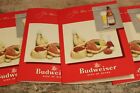 Lot Of 10 Vintage Budweiser Beer Menu Covers