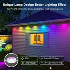 Lumary Permanent Outdoor Lights  100ft With 72 Led Lights  Compatible With Alexa