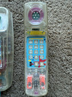Vintage Retro 80   s Conair Sw205 Transparent See Through Clear Telephone Fish Mod