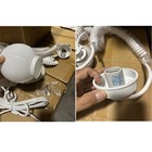 Eagle Bounce 8-globe Light Set - White Globes With White Curly String Cord