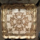 Vintage Hollywood Regency Italian Florentine Gilded Nesting Tables Set Of 2