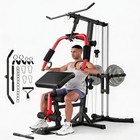 Home Gym All In One Workout Station Strength Training Equipment W pulley System