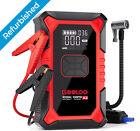 Gooloo A3 Jump Starter With Air Compressor 3000a Portable Car Battery Charger 