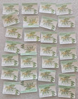 100 X  1 50 One Dollar   Fifty Cents Stamps Off Paper No Gum Used Postage Stamps