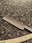 Vintage Bresduck Dubl Duck Satinedge 11 16 Straight Razor Goldedge Scales