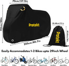 Outdoor Bike Cover Ultra Waterproof bike Cover For 1-2 Bikes - Stationary Heavy